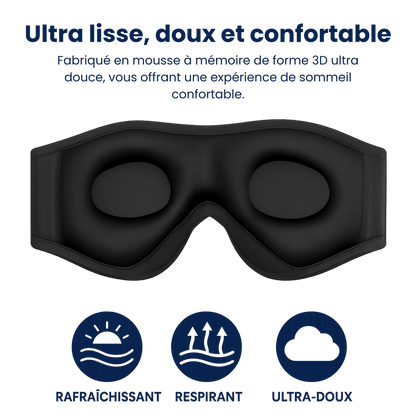 Masque de Sommeil Bluetooth SomlyLife – Confort & Musique